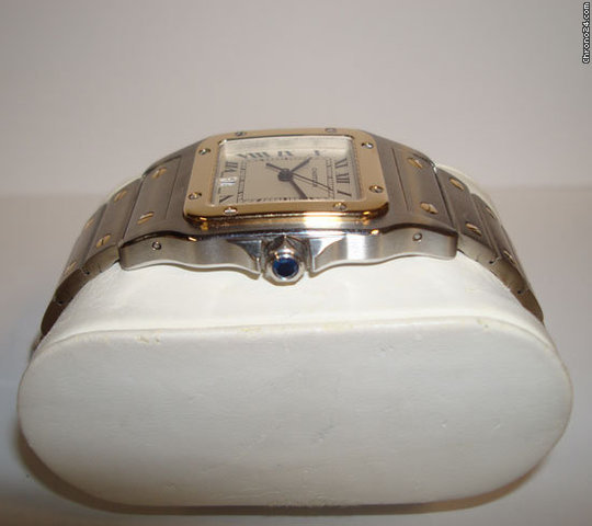 replica Cartier Santos Acero y Oro WATCHES 1