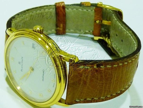 Blancpain VILLERET ULTRA SLIM 18K GOLD AUTO MENS WATCH WATCHES 2
