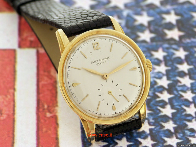 replica Patek Philippe Ref. 2452 Yellow gold WATCHES 1