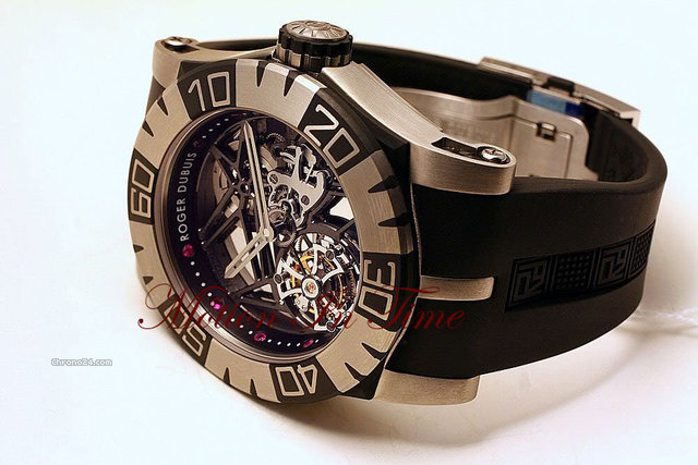 Roger Dubuis EASY DIVER "TOURBIDIVER" TOURBILLON SKELETON 48mm LTD 280PCS WATCHES 2