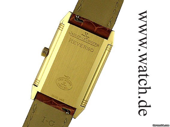 Jaeger-LeCoultre Reverso Classique Medium Modell Handaufzug 18kt Gelbgold 38x23mm WATCHES 2
