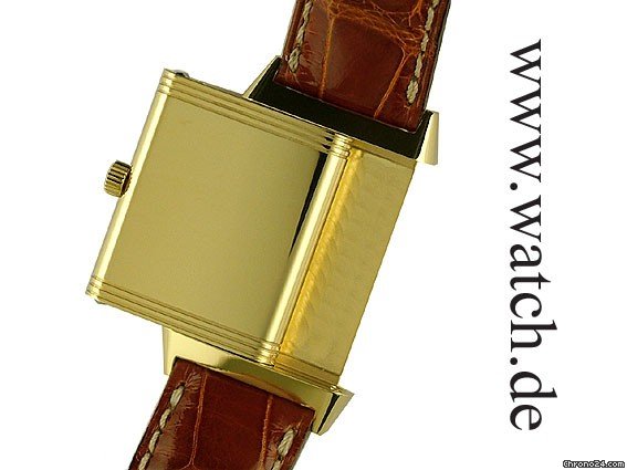 replica Jaeger-LeCoultre Reverso Classique Medium Modell Handaufzug 18kt Gelbgold 38x23mm WATCHES 1