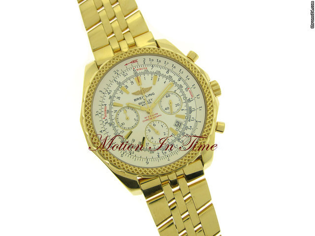 Breitling BENTLEY MOTORS YELLOW GOLD ON BRACELET "SPECIAL EDITION" WATCHES 2