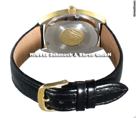 Omega Constellation Automatik Chronometer Tag/Datum mit Goldhaube (gebraucht) WATCHES 2