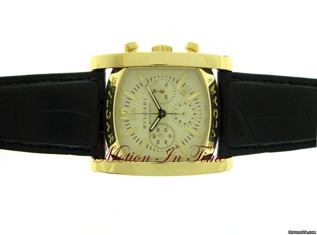 Bulgari BVLGARI ASSIOMA CHRONOGRPAH AUTOMATIC YELLOW GOLD NEW 2010 WATCHES 2