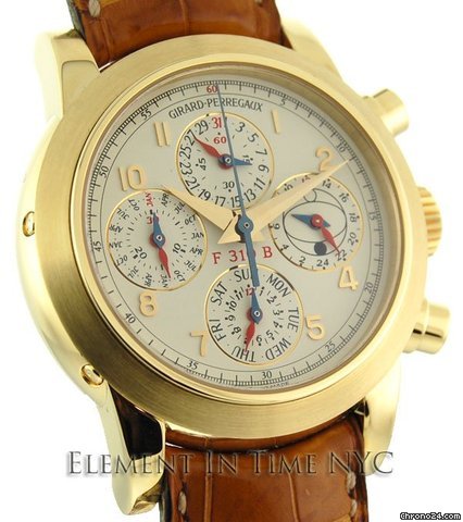 Girard Perregaux F 310 B Quantieme Perpetual 18kt Yellow Gold WATCHES 2