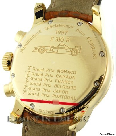 replica Girard Perregaux F 310 B Quantieme Perpetual 18kt Yellow Gold WATCHES 1