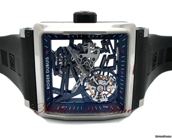 Roger Dubuis "KINGSQAURE" TOURBILLON SKELETON TITANIUM LIMITED 88 PIECES WATCHES 2