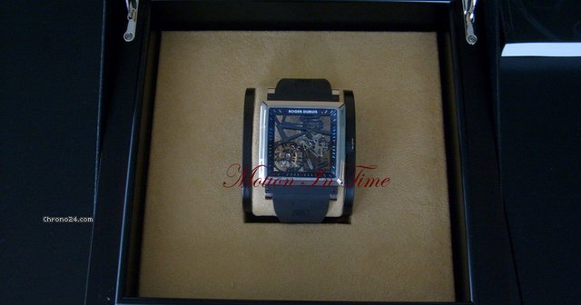 replica Roger Dubuis "KINGSQAURE" TOURBILLON SKELETON TITANIUM LIMITED 88 PIECES WATCHES 1