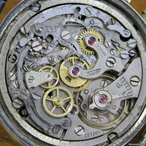 replica Tissot STAINLESS STEEL VINTAGE EARLY CHRONOGRAPH WATCHES 1