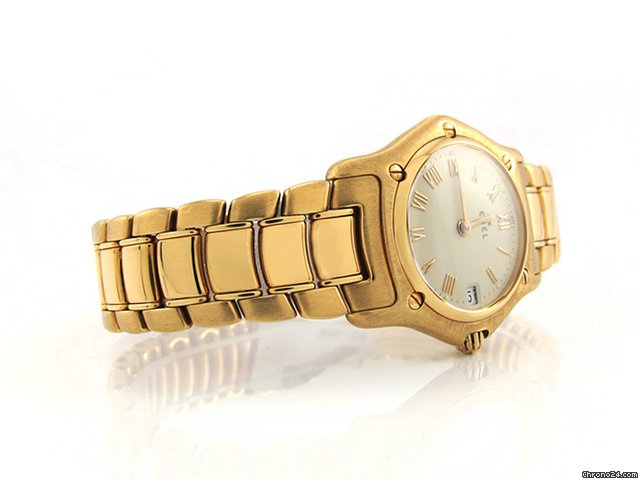 Ebel "1911 888901" 26 mm 750/- Gelbgold Quarz WATCHES 2