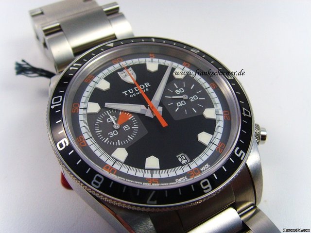 replica Tudor Heritage Chrono ZB schwarz WATCHES 1