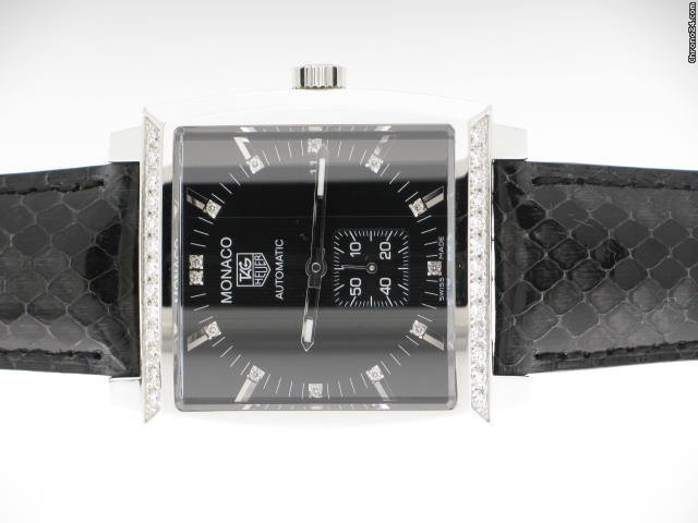 replica TAG Heuer MONACO BRILLANTI NERO WATCHES 1