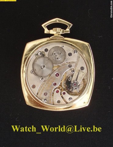 replica Omega RARE Art deco solid 18k gold ( Year : 1924 ) WATCHES 1