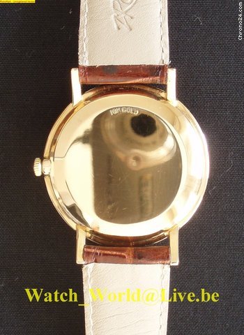 Omega Rare case (Year : 1957) Solid 18ct gold MINT WATCHES 2