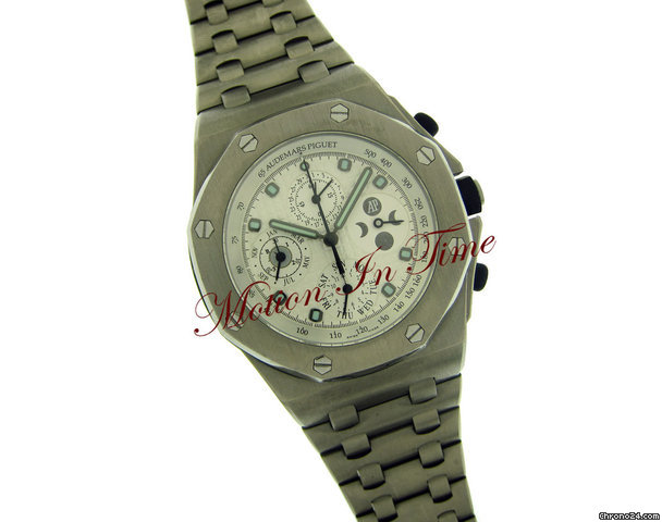 replica Audemars Piguet ROYAL OAK OFFSHORE PERPETUAL CALENDAR CHRONOGRAPH TITANIUM WATCHES 1