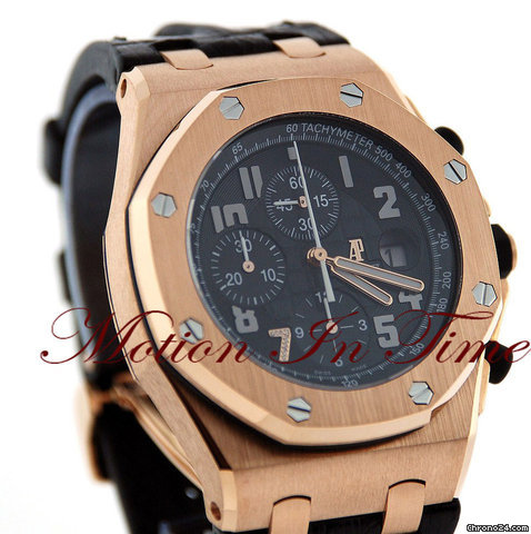 Audemars Piguet "GINZA" ROYAL OAK OFFSHORE ROSE GOLD LIMITED 100 PIECE WATCHES 2