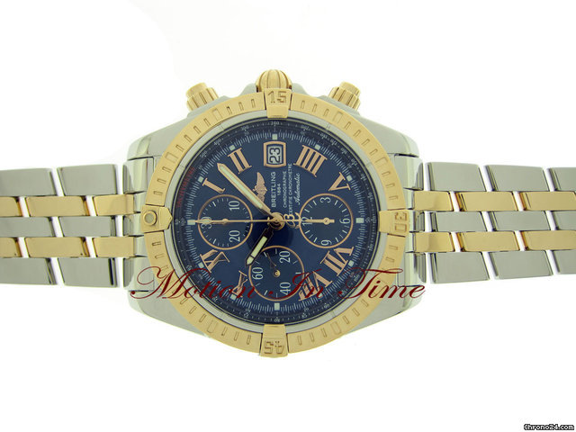 Breitling CHRONOMAT EVOLUTION ROSE GOLD & STAINLESS STEEL NEW WATCHES 2