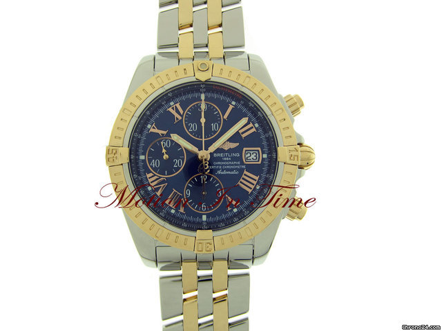 replica Breitling CHRONOMAT EVOLUTION ROSE GOLD & STAINLESS STEEL NEW WATCHES 1