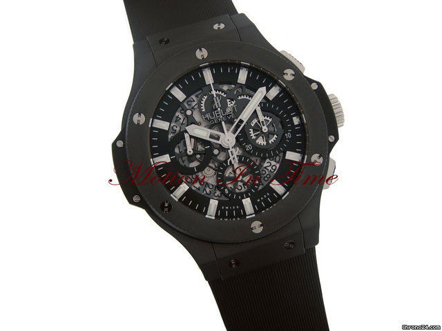 Hublot BIG BANG "AERO BANG" ALL BLACK SKELETON W. DATE NEW MODEL WATCHES 2