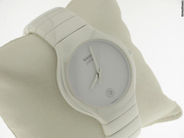 Rado TRUE CERAMICA BIANCA BRILLANTINI 40mm WATCHES 2