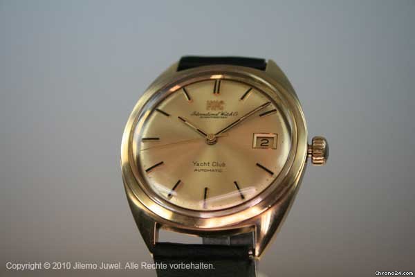 IWC YACHT CLUB AUTOMATIC 585 14 K GOLD WATCHES 2