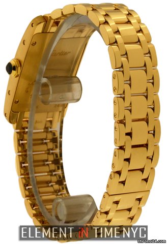 replica Cartier Tank Americaine Ladies 18K Yellow Gold W26015K2 B+P WATCHES 1