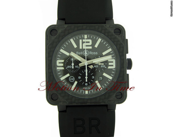 Bell & Ross BR01-94 Carbon Fiber Chronograph (NEWEST BR01-94 CARBON FIBER CHRONOGRAPH (NEWEST) RARE LIMITED WATCHES 2