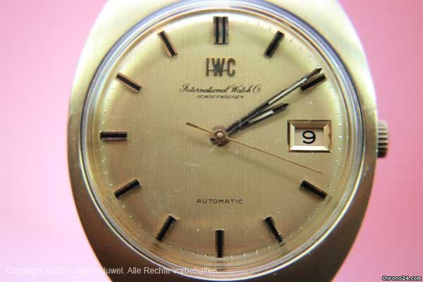 replica IWC AUTOMATIC 750 /18 K GELBGOLD KALIBER 8541 WATCHES 1