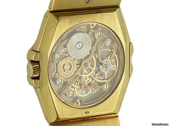 replica Chopard St. Moritz Gelbgold Diamond Skelett Vintage 30mm WATCHES 1