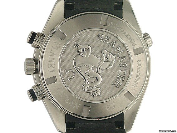 replica Omega Seamaster Planet Ocean Co-Axial Chronograph Chronometer Kautschuk 45mm WATCHES 1