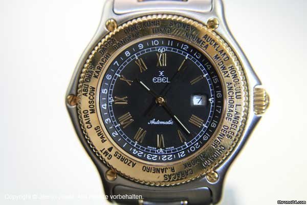 replica Ebel SPORT VOYAGER AUTOMATIC IN EDELSTAHL MIT 750 GOLD WATCHES 1