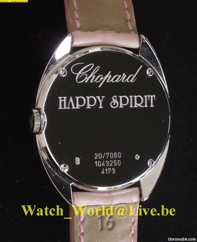 Chopard NEW Happy Spirit 20/7060 with 2 Years Chopard Guarantee WATCHES 2