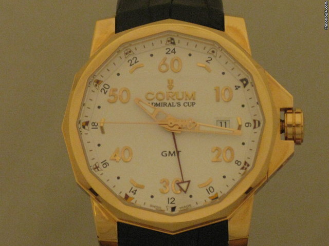 Corum ADMIRAL'S CUP GMT 44 RED GOLD WATCHES 2