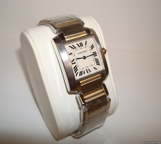Cartier Tank Frances Mixto Peque?o WATCHES 2