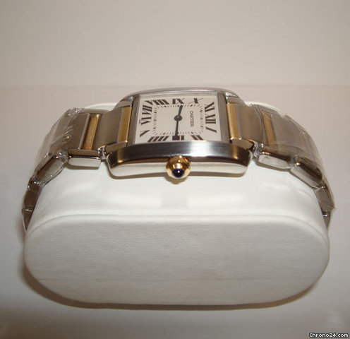replica Cartier Tank Frances Mixto Peque?o WATCHES 1