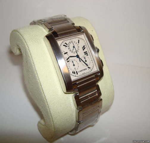 Cartier Tank Frances Chrono WATCHES 2