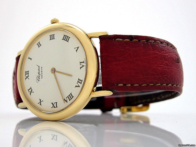 replica Chopard Herren 750/- Gelbgold Handaufzug WATCHES 1 