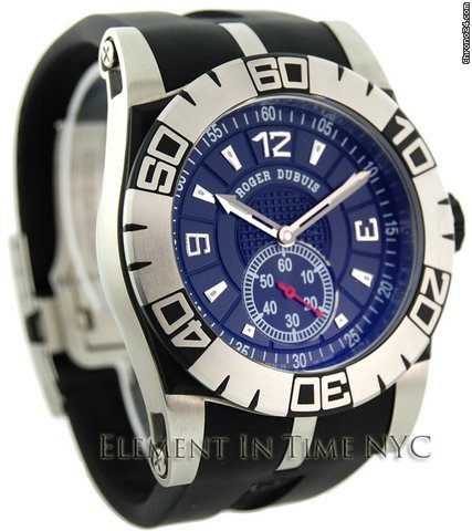 Roger Dubuis Easy Diver 46mm Steel On Rubber Strap WATCHES 2