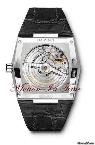 IWC "VINTAGE" DA VINCI "TV WATCH" PLATINUM LIMITED 500 PIECES WATCHES 2