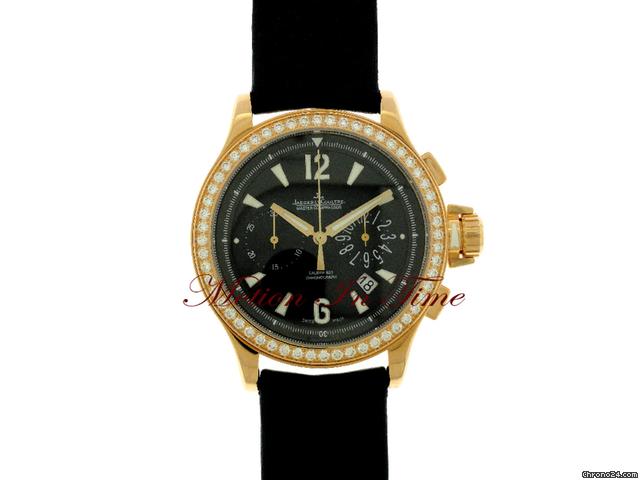 Jaeger-LeCoultre MASTER COMPRESSOR LADIES' CHRONOGRAPH ROSE GOLD DIAMOND NEW WATCHES 2
