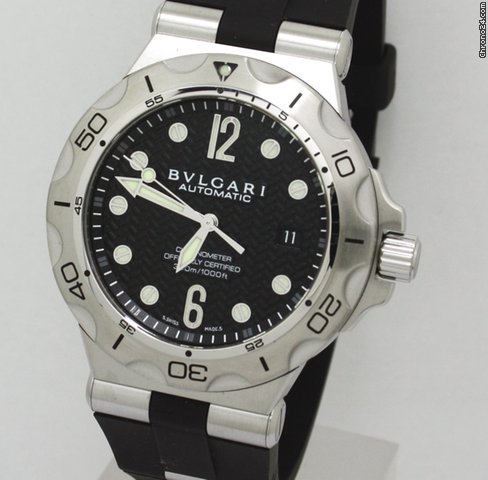 Bulgari Diagono Pro Restyling Acqua NEU incl MWST mit B+P WATCHES 2
