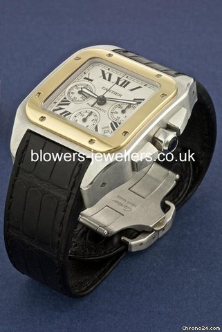 Cartier Santos 100 XL Chrono W20091X7 WATCHES 2