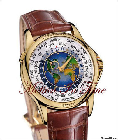 replica Patek Philippe SUPER RARE - 5131J WORLD TIME "MAP" CLOISONNE DIAL - SEALED WATCHES 1
