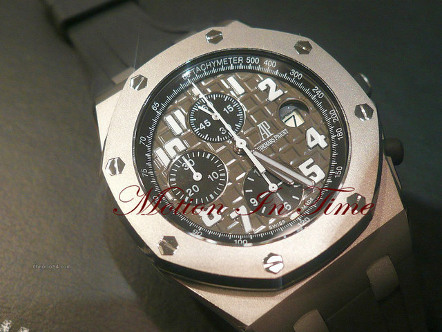 replica Audemars Piguet "CHRONOPASSION" ROYAL OAK OFFSHORE TITANIUM - LIMITED 50 PCS WATCHES 1