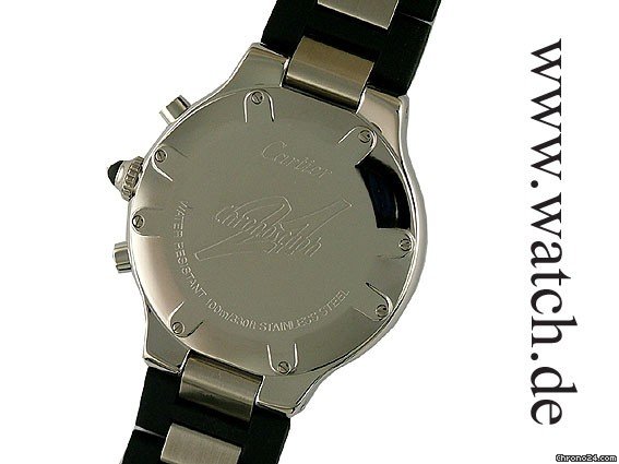 Cartier Montres 21 Chronograph Kautschuk 38mm WATCHES 2