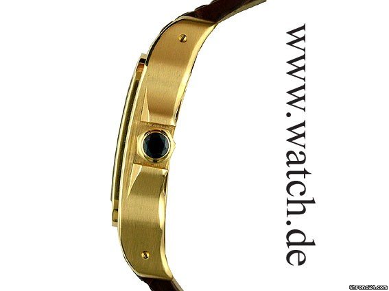 replica Cartier Santos 100 GM gro es Modell Gelbgold 51x42mm WATCHES 1