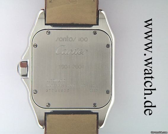 Cartier Santos 100 GM gro es Modell Stahl/Gelbgold 51x42mm WATCHES 2