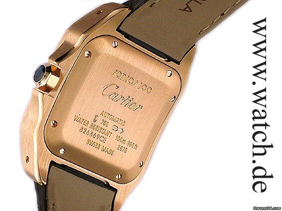 Cartier Santos 100 MM Medium Rosegold 43x34mm WATCHES 2