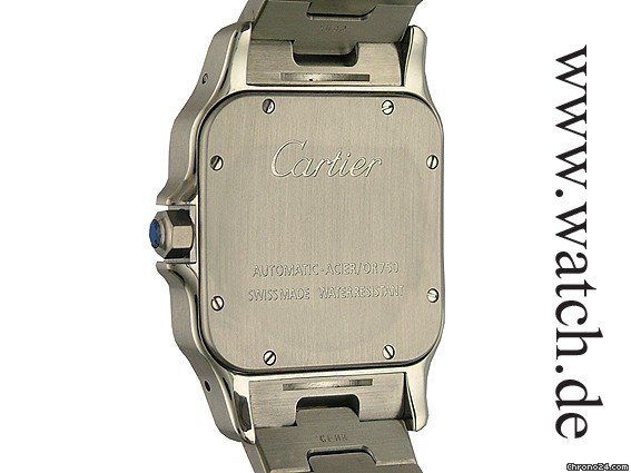 Cartier Santos Galbee Automatic XL gro es Modell Stahl/Gelbgold 45x32mm WATCHES 2